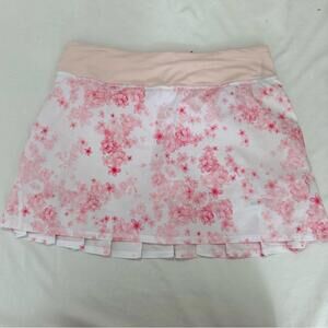 NWOT Lululemon PACE SETTER SKIRT Frangipani Pink RARE